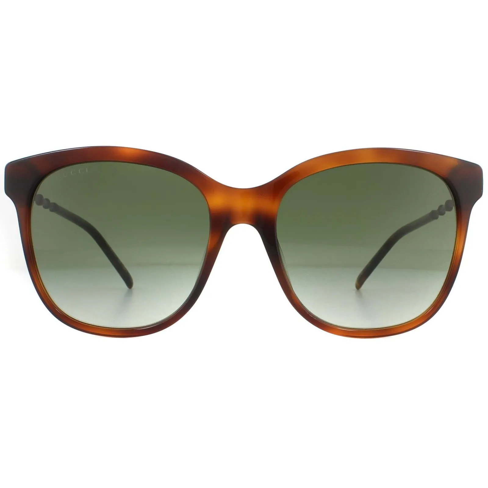 Gucci Gucci|Square^Sunglasses GG0654S 002 Havana Green Gradient