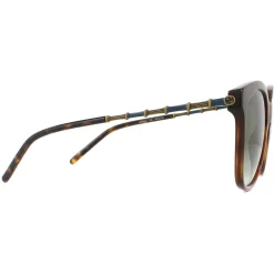 Gucci Gucci|Square^Sunglasses GG0654S 002 Havana Green Gradient