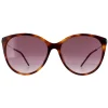 Gucci Gucci|Cat-Eye^Sunglasses GG1268S 002 Havana Gold Red Gradient