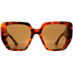 Gucci Gucci|Square^Sunglasses GG0956S 007 Havana Brown