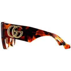 Gucci Gucci|Square^Sunglasses GG0956S 007 Havana Brown