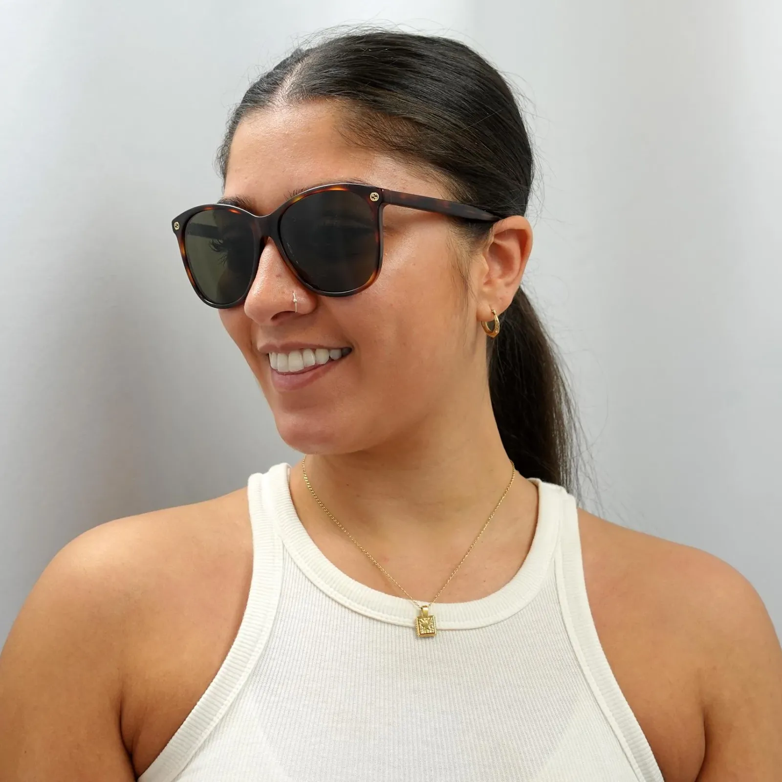 Gucci Gucci|Gucci^Sunglasses GG0024S 002 Havana Brown