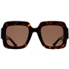 Gucci Gucci|Square^Sunglasses GG1547S 002 Havana Brown