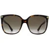 Gucci Gucci|Cat-Eye^Sunglasses GG0022S 003 Havana Grey Gradient
