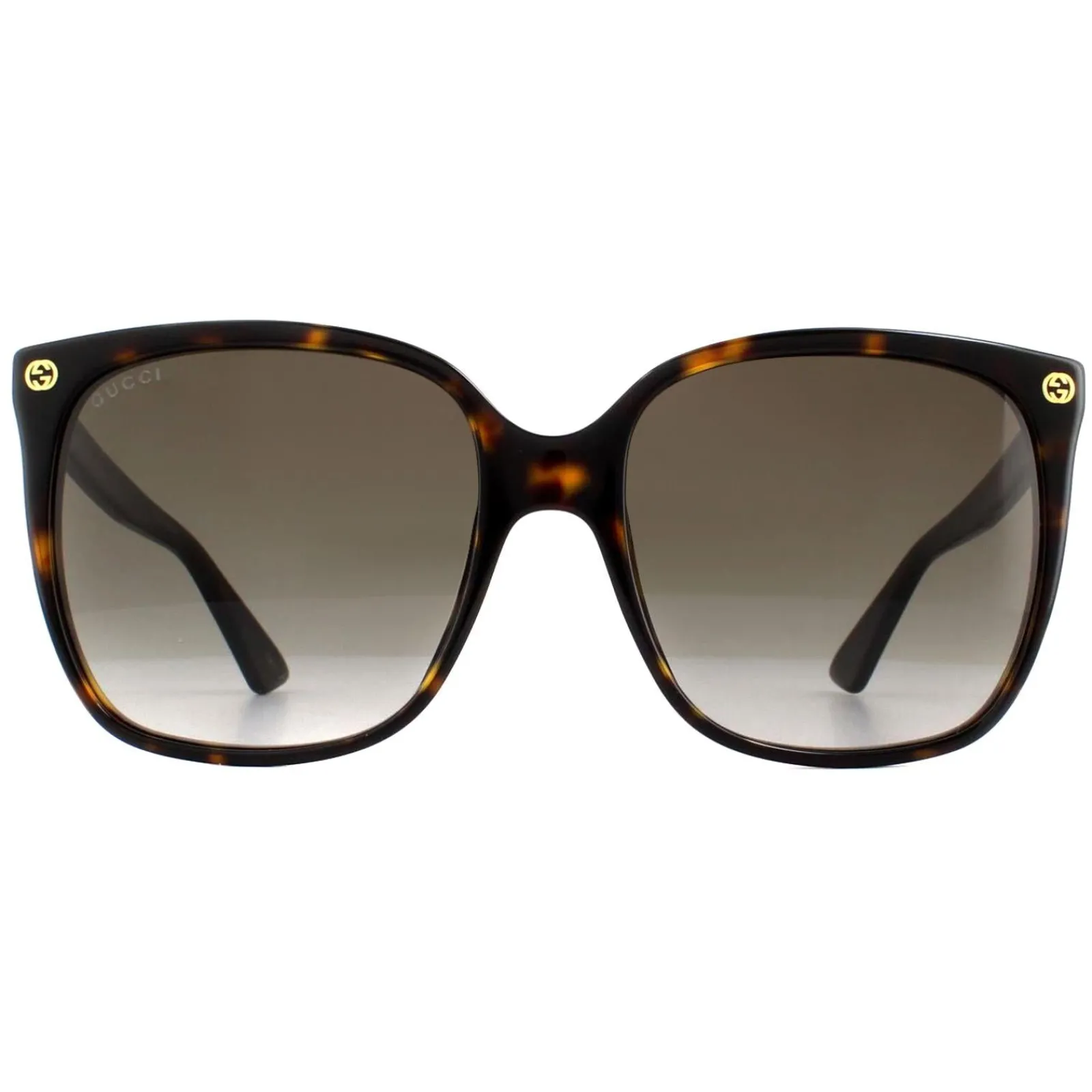 Gucci Gucci|Cat-Eye^Sunglasses GG0022S 003 Havana Grey Gradient