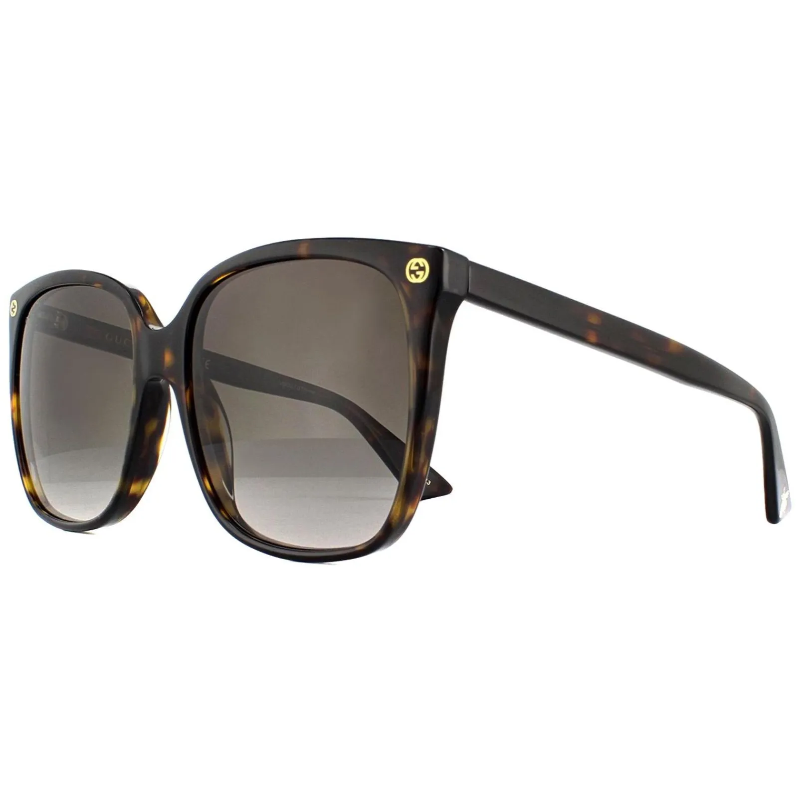 Gucci Gucci|Cat-Eye^Sunglasses GG0022S 003 Havana Grey Gradient