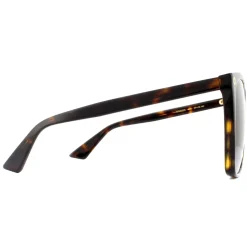 Gucci Gucci|Cat-Eye^Sunglasses GG0022S 003 Havana Grey Gradient