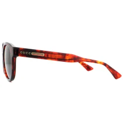 Gucci Polarised^Sunglasses GG0825S 005 Havana Grey Polarized