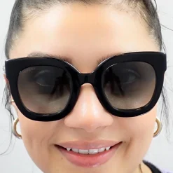 Gucci Gucci|Square^Sunglasses GG0208S 003 Havana Brown Gradient
