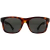 Gucci Polarised^Sunglasses GG0008S 006 Havana Black Rubber Grey Polarized
