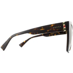 Gucci Gucci|Cat-Eye^Sunglasses GG0459S 002 Havana Brown Gradient