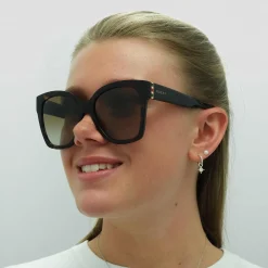 Gucci Gucci|Cat-Eye^Sunglasses GG0459S 002 Havana Brown Gradient