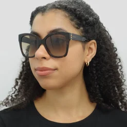 Gucci Gucci|Cat-Eye^Sunglasses GG0459S 002 Havana Brown Gradient