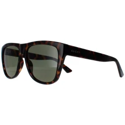Gucci Gucci|Rectangle^Sunglasses GG1345S 003 Havana Green