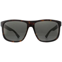 Gucci Polarised|Gucci^Sunglasses GG0010S 003 Havana and Grey Grey Polarized