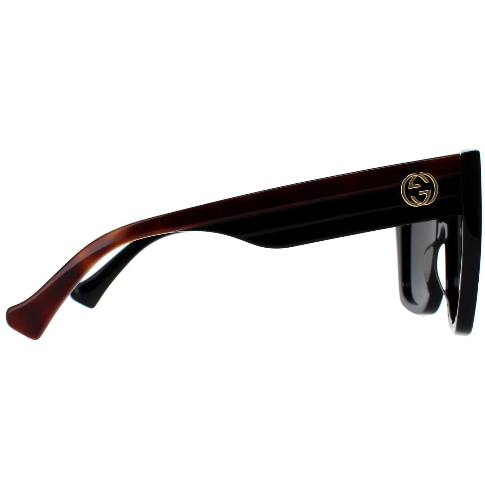 Gucci Gucci|Square^Sunglasses GG1300S 001 Havana Black Grey