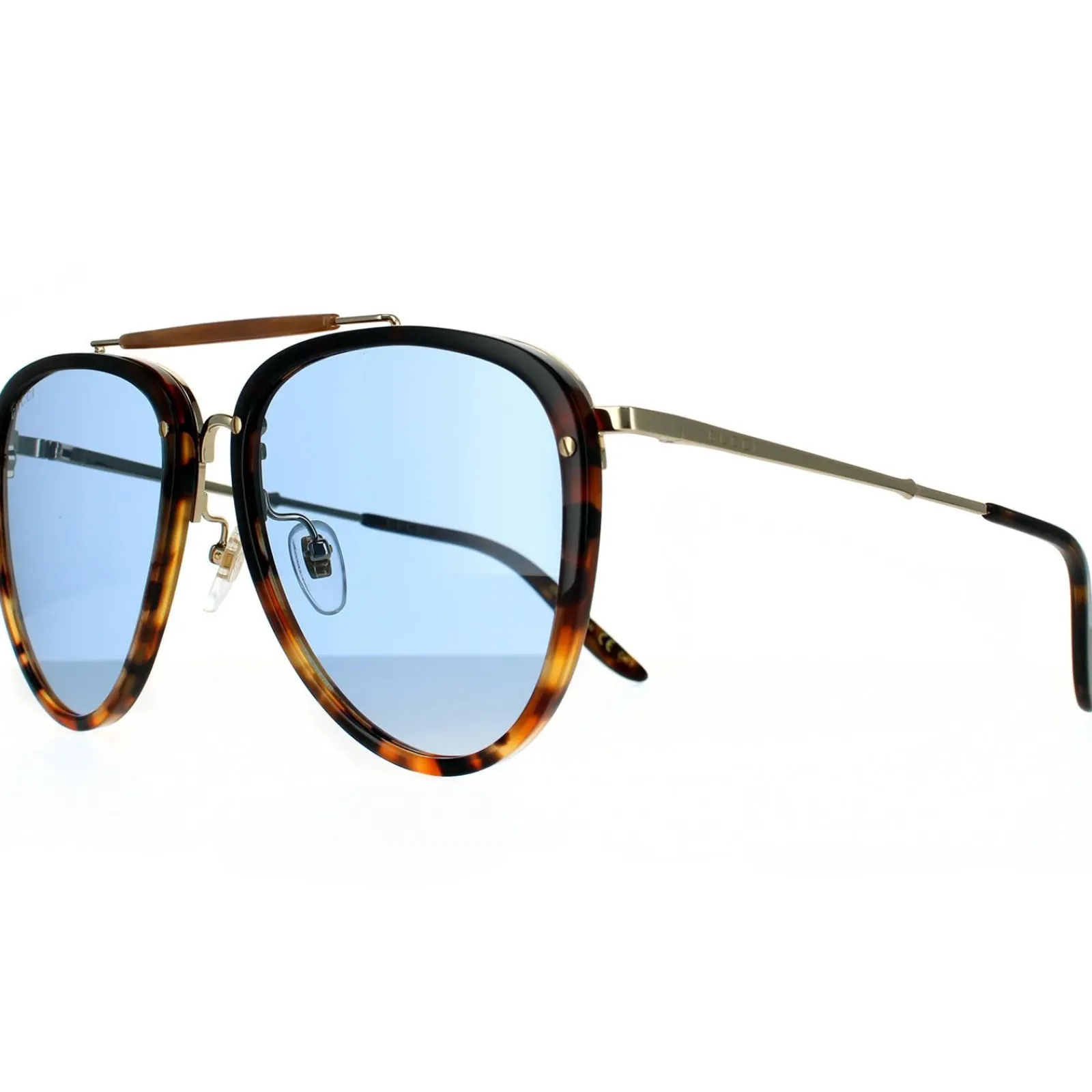 Gucci Gucci|Aviator^Sunglasses GG0672S 004 Havana Blue