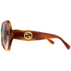 Gucci Gucci|Square^Sunglasses GG0796S 004 Havana Red Gradient