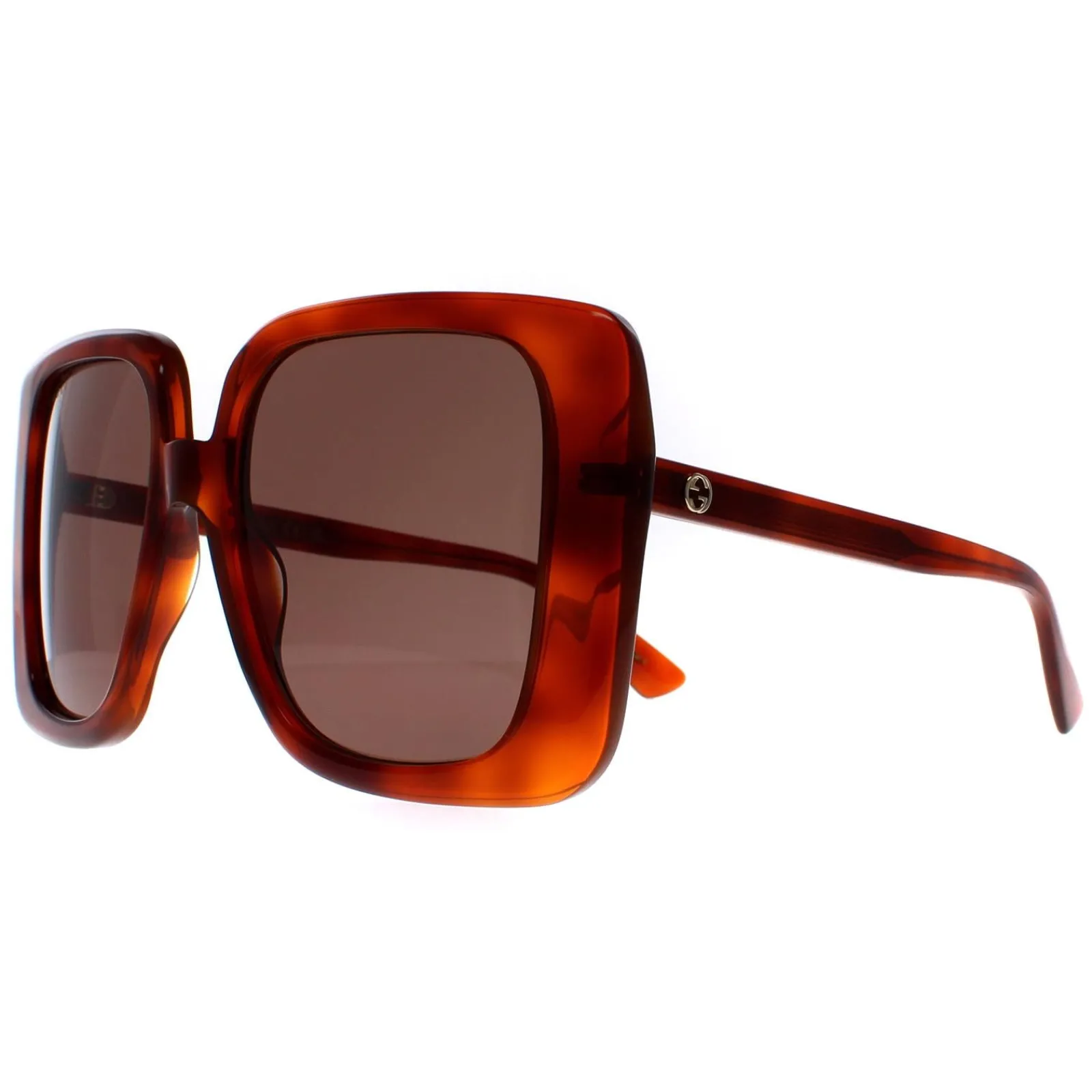 Gucci Gucci|Square^Sunglasses GG1314S 002 Havana Brown