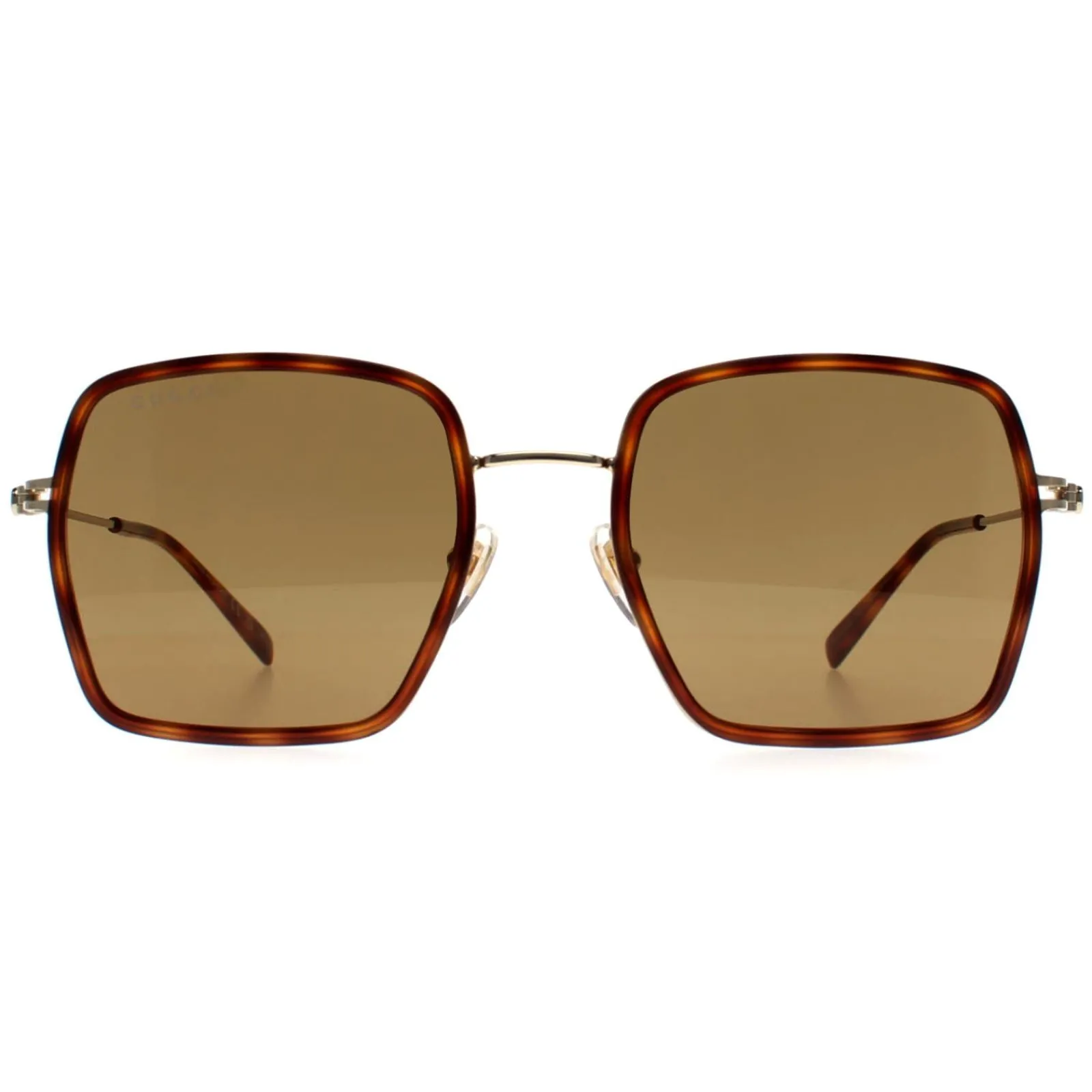 Gucci Gucci|Square^Sunglasses GG1848S 002 Havana Gold Brown