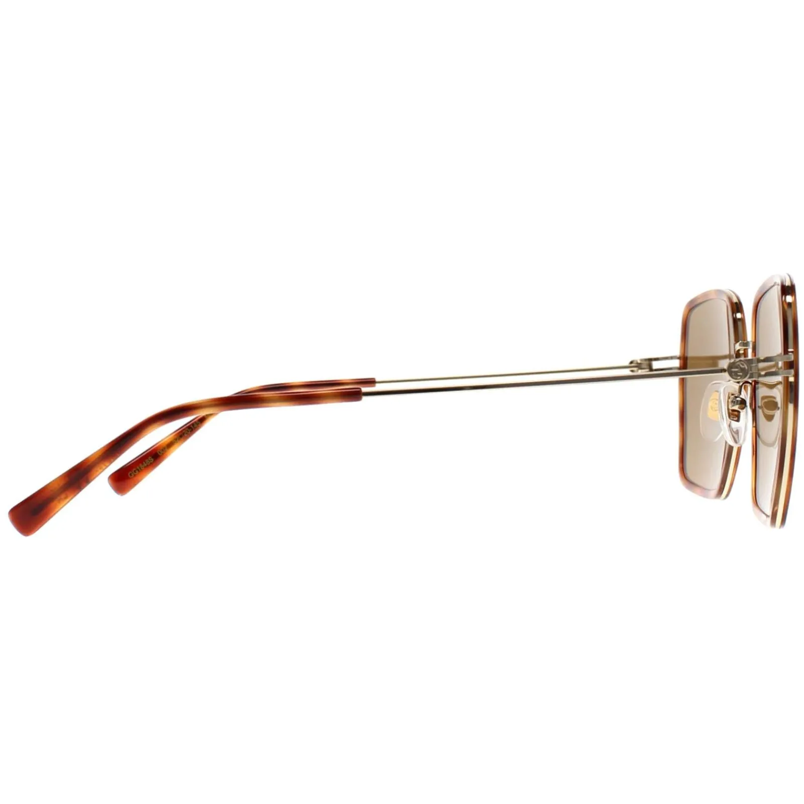 Gucci Gucci|Square^Sunglasses GG1848S 002 Havana Gold Brown
