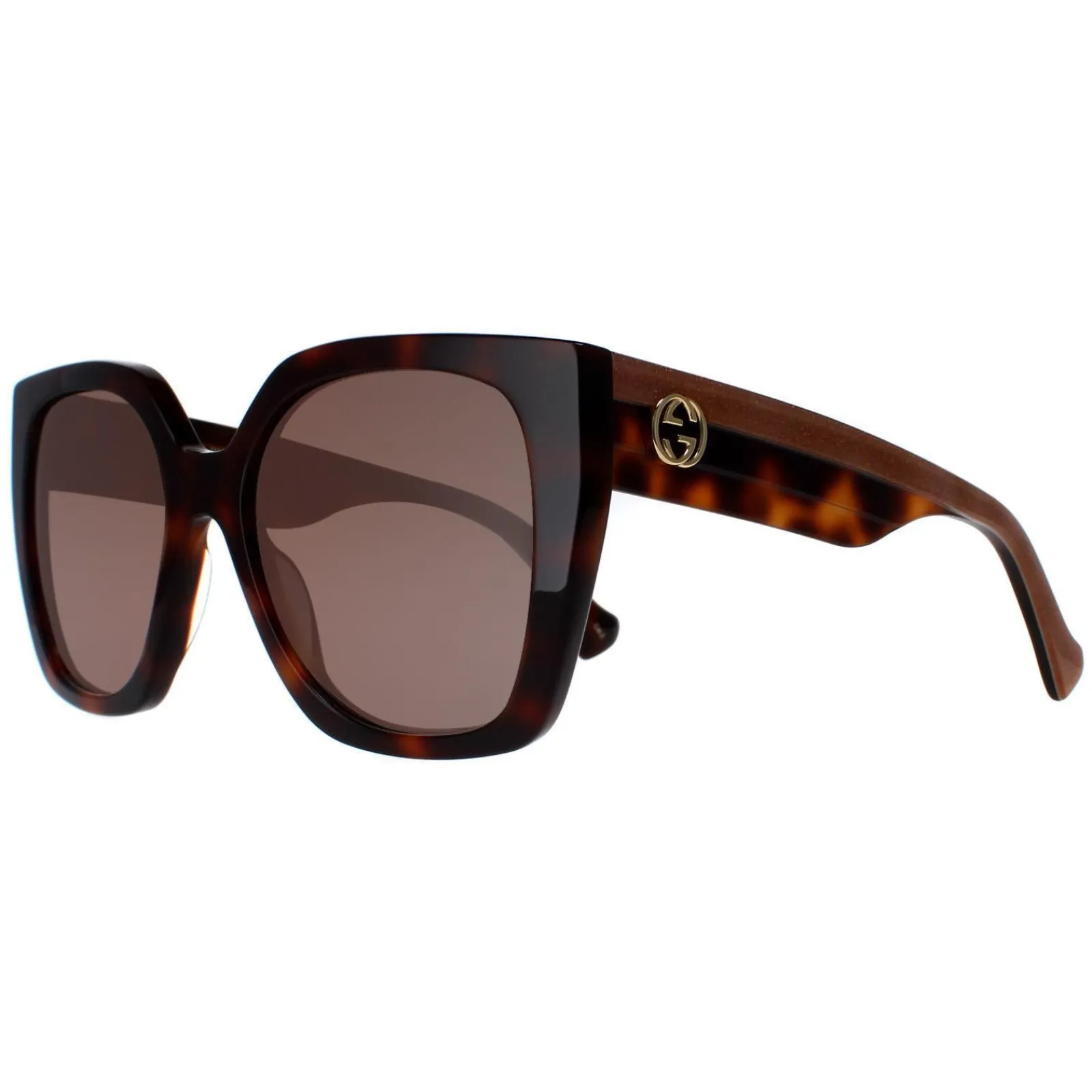 Gucci Gucci|Square^Sunglasses GG1300S 003 Havana Crystal Brown Gradient
