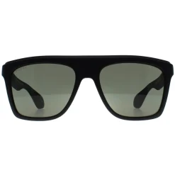 Gucci Gucci|Rectangle^Sunglasses GG1570S 001 Matte Black Grey