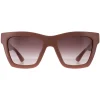 Gucci Gucci|Square^Sunglasses GG1714S 005 Pink Brown Gradient