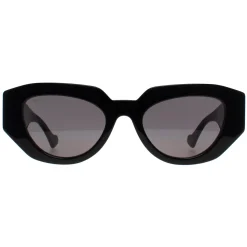 Gucci Gucci|Cat-Eye^Sunglasses GG1421S 001 Shiny Black Grey