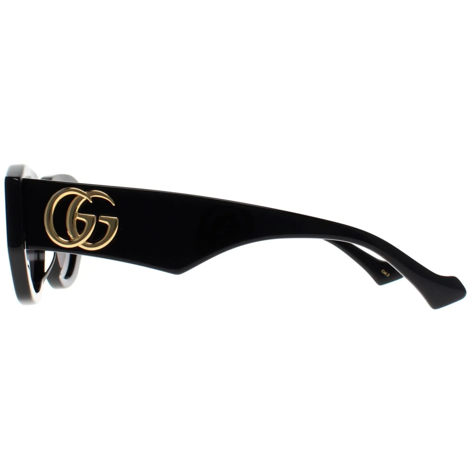 Gucci Gucci|Cat-Eye^Sunglasses GG1421S 001 Shiny Black Grey