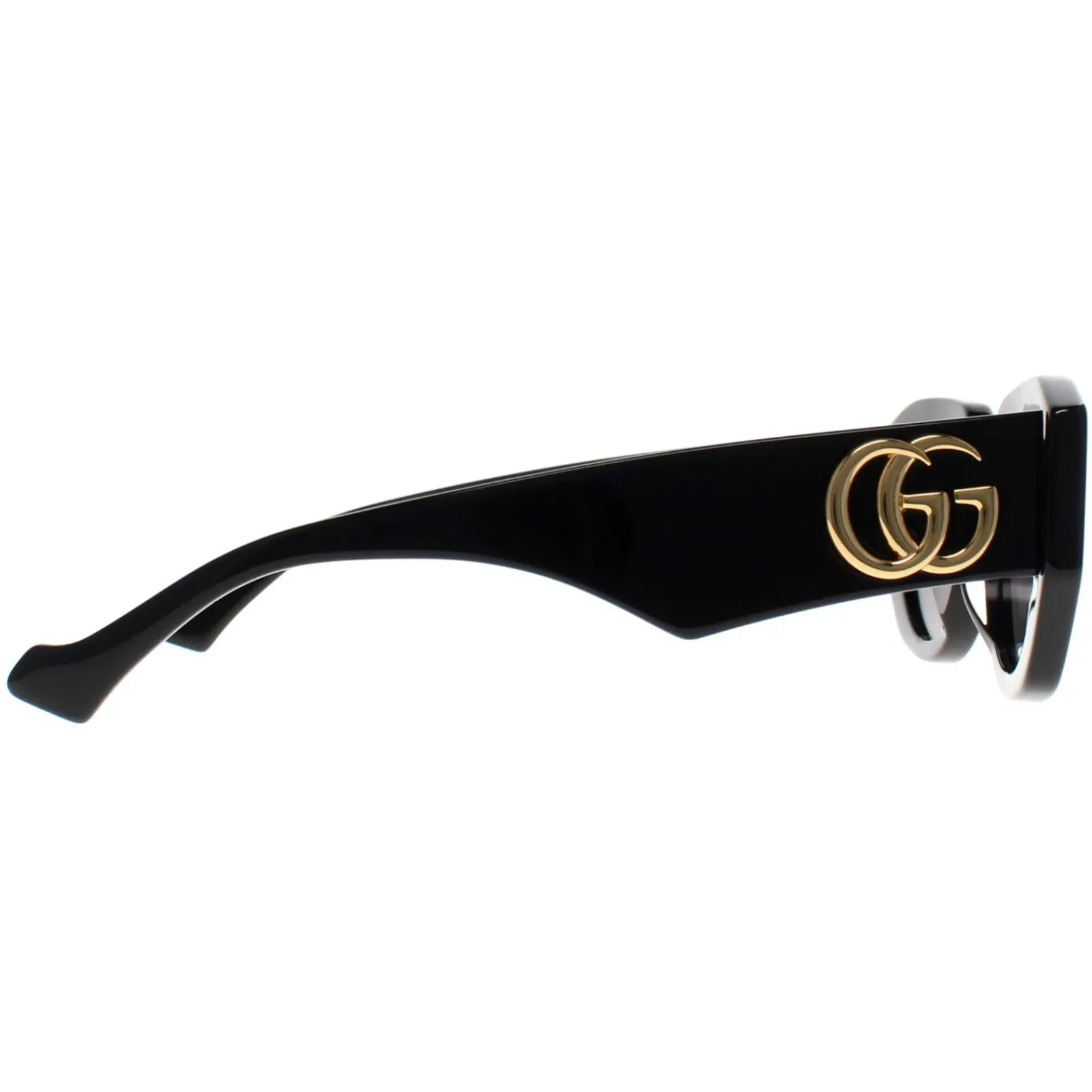 Gucci Gucci|Cat-Eye^Sunglasses GG1421S 001 Shiny Black Grey