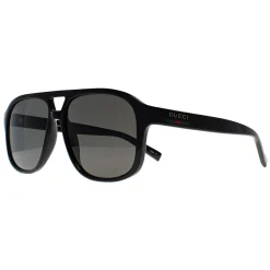 Gucci Gucci|Polarised^Sunglasses GG1856S 005 Shiny Black Grey Polarized