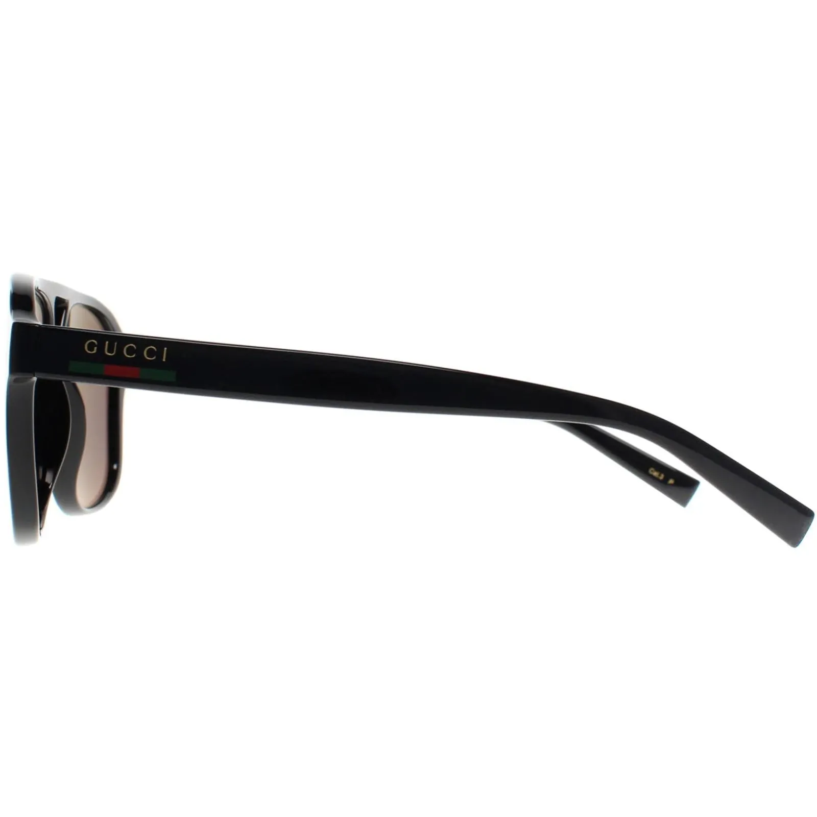 Gucci Gucci|Polarised^Sunglasses GG1856S 005 Shiny Black Grey Polarized