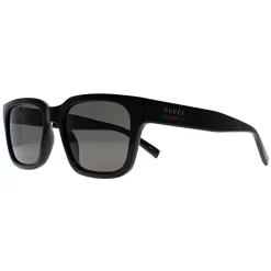 Gucci Gucci|Polarised^Sunglasses GG1857S 005 Shiny Black Grey Polarized