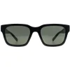 Gucci Gucci|Square^Sunglasses GG1857S 001 Shiny Black Grey