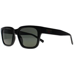 Gucci Gucci|Square^Sunglasses GG1857S 001 Shiny Black Grey