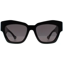 Gucci Gucci|Cat-Eye^Sunglasses GG1422S 001 Shiny Black Grey