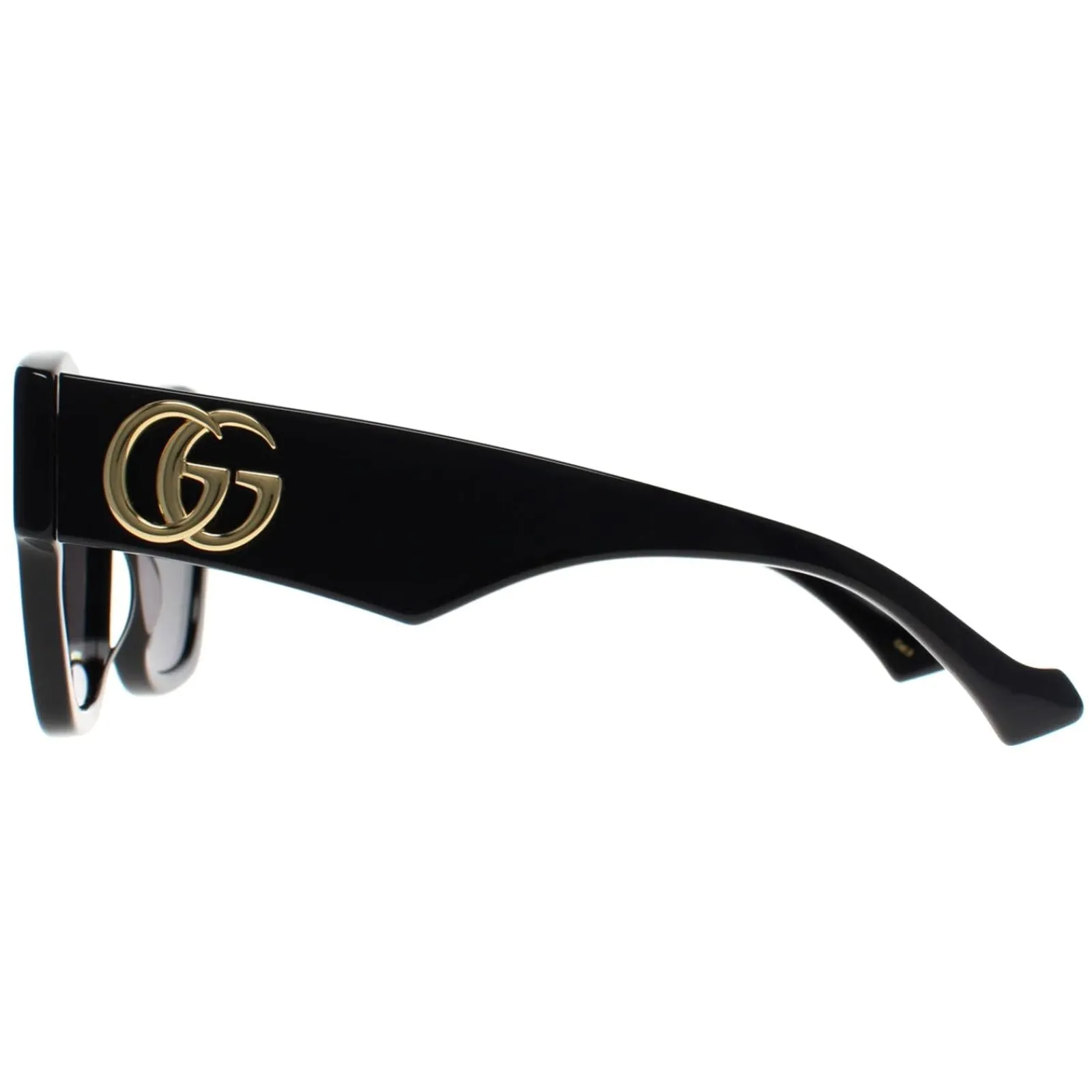 Gucci Gucci|Cat-Eye^Sunglasses GG1422S 001 Shiny Black Grey