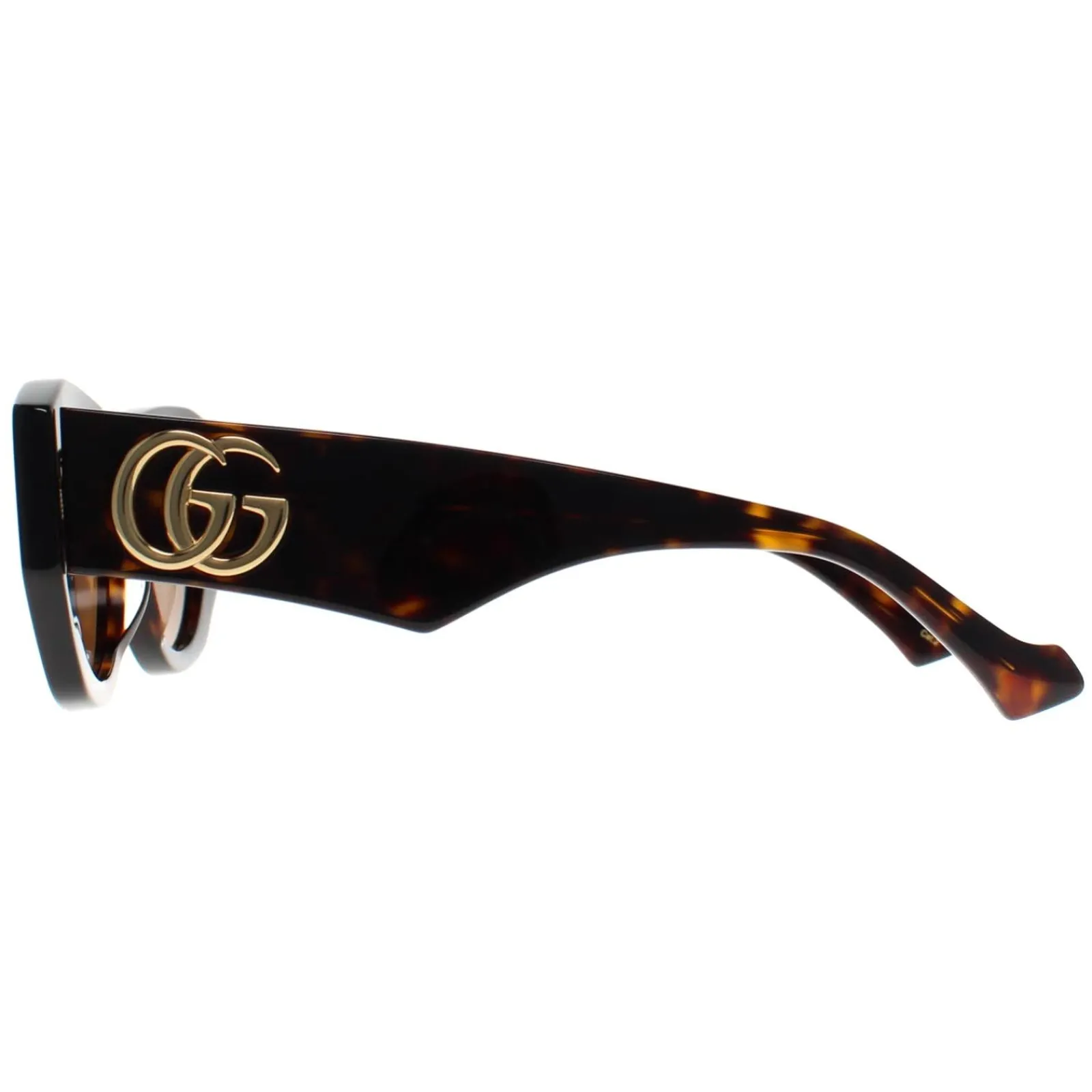 Gucci Gucci|Cat-Eye^Sunglasses GG1421S 002 Shiny Dark Havana Brown