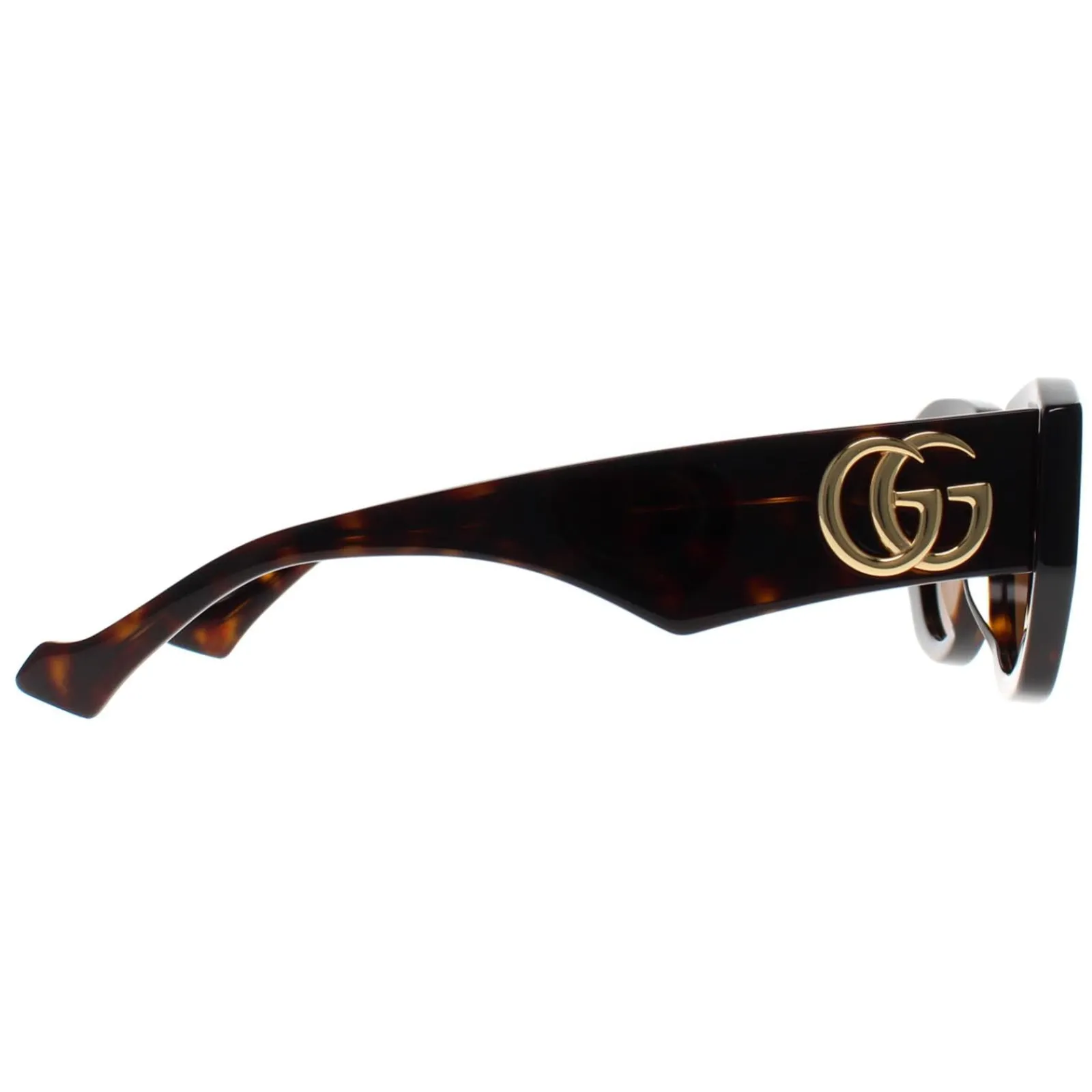 Gucci Gucci|Cat-Eye^Sunglasses GG1421S 002 Shiny Dark Havana Brown
