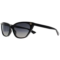 Gucci Gucci|Polarised^Sunglasses GG1815S 005 Shiny Black Grey Gradient Polarized
