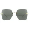 Gucci Gucci|Gucci^Sunglasses GG0644S 001 Silver Grey