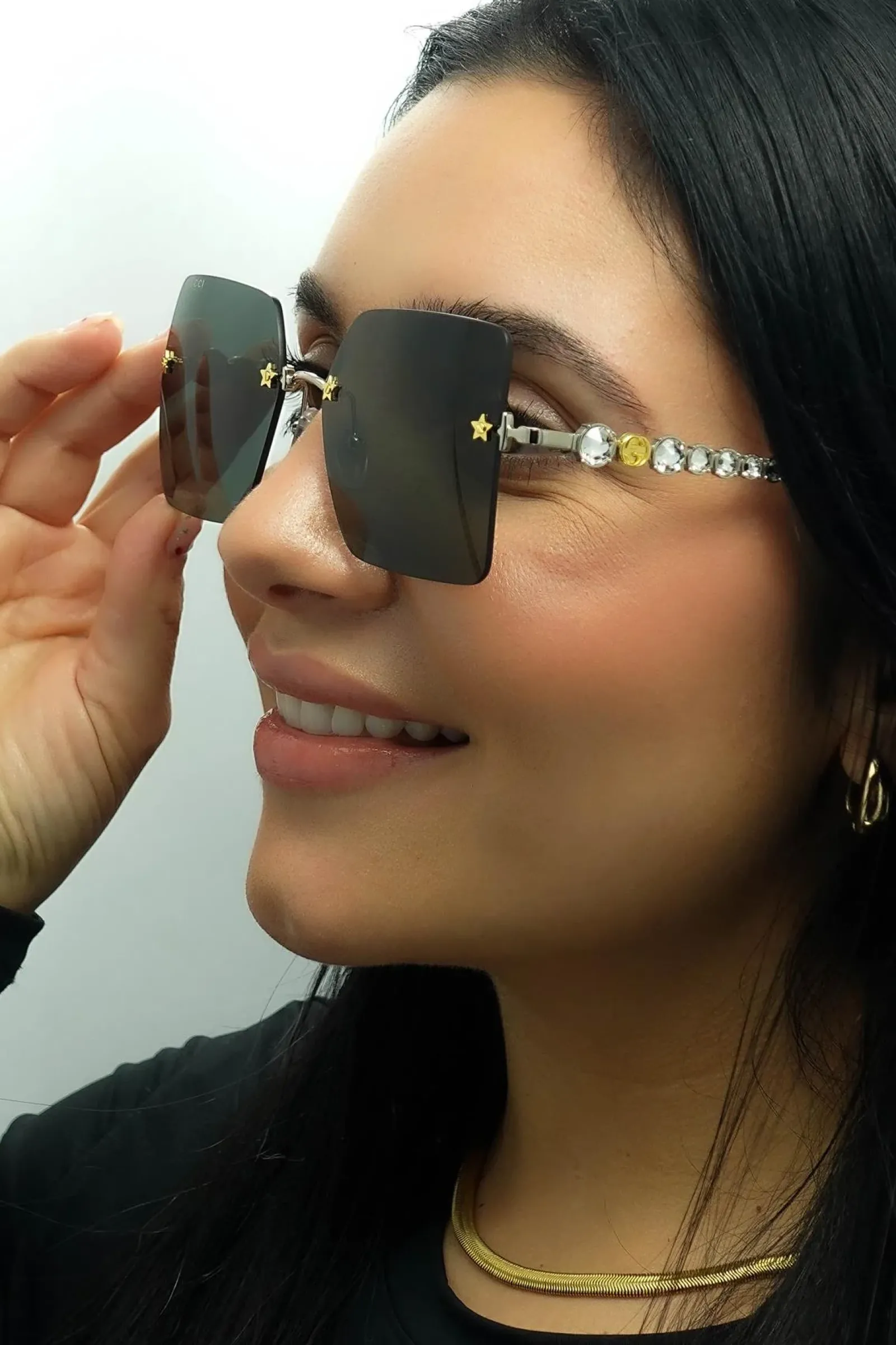 Gucci Gucci|Gucci^Sunglasses GG0644S 001 Silver Grey