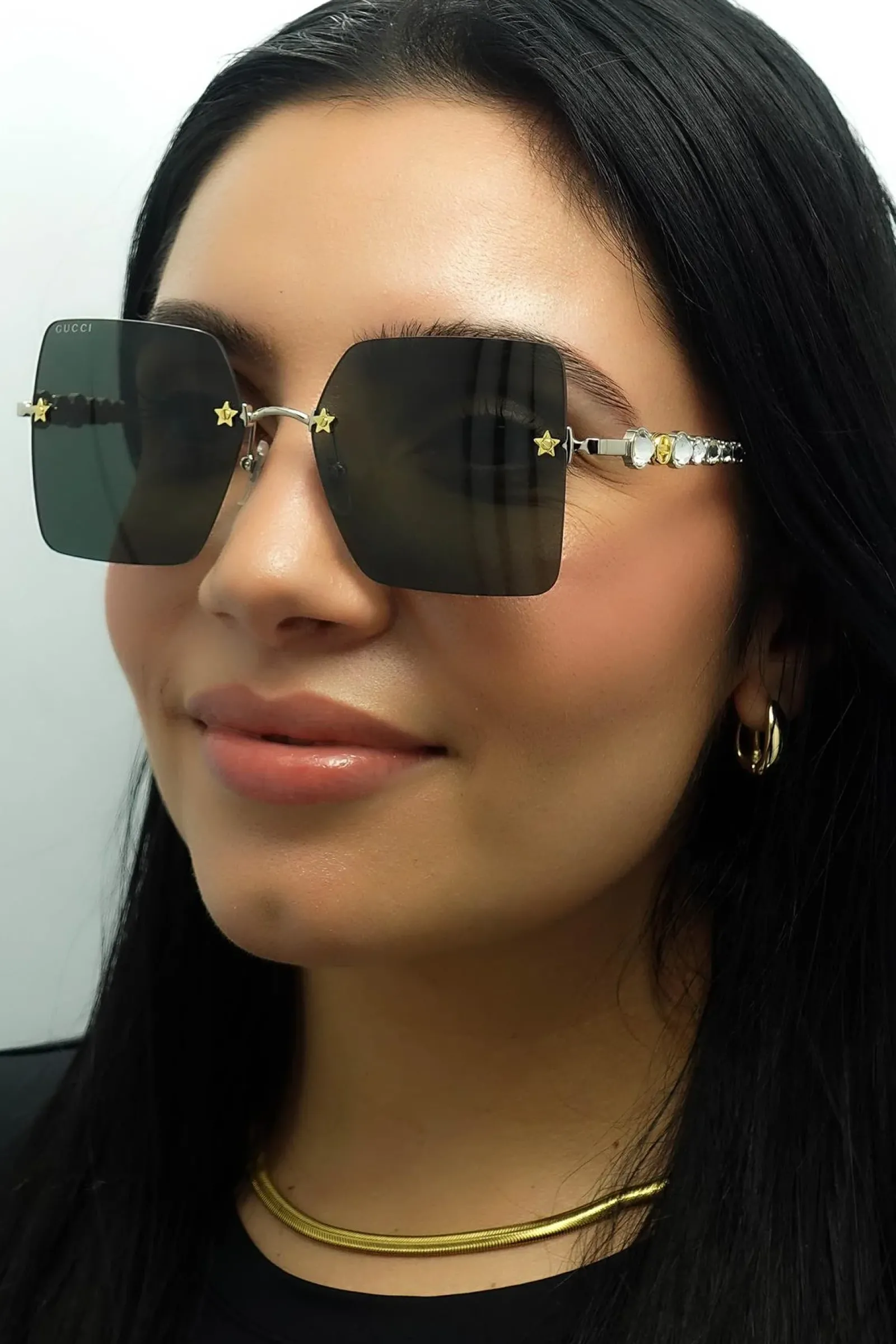 Gucci Gucci|Gucci^Sunglasses GG0644S 001 Silver Grey