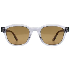 Gucci Gucci|Square^Sunglasses GG1892S 005 Transparent Grey Brown