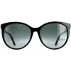 Gucci Gucci|Gucci^Sunglasses GG0729SA 001 Shiny Black Grey Gradient