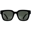 Gucci Gucci|Square^Sunglasses GG1670SK 001 Black with Havana Grey