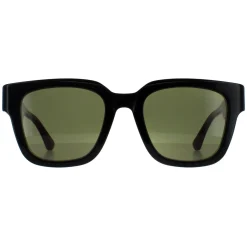 Gucci Gucci|Square^Sunglasses GG1670SK 005 Black with Green and Red Green
