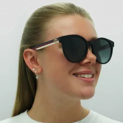 Gucci Gucci|Gucci^Sunglasses GG0416SK 001 Black Grey Gradient