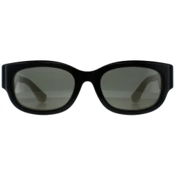 Gucci Gucci|Square^Sunglasses GG1667SK 001 Black with Ivory Grey